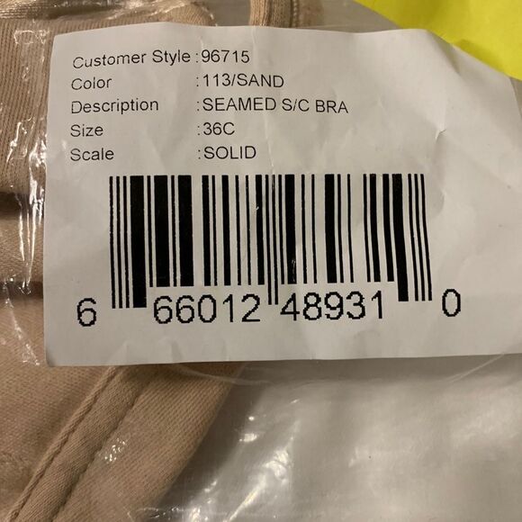 Fruit of the loom size 36C bra. New in package and never worn. - Picture 3 of 7